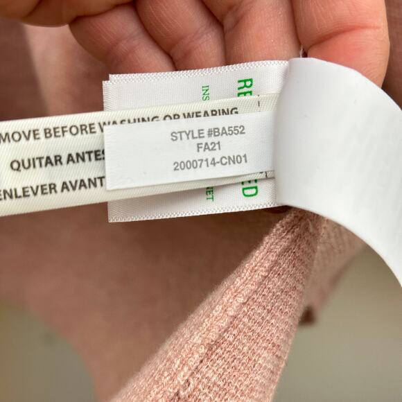 J. CREW Eloise Sweater Blazer Heathered Blossom Pink Sz XS {NN35} - Picture 7 of 7